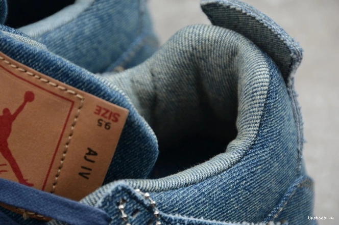 LEVI'S X AIR NIKE AO2571-401 DENIM JORDAN 4 0114